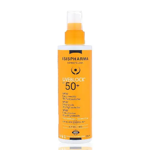 ايزيس يوفيبلوك واقي شمس سبراي SPF50, 200 مل