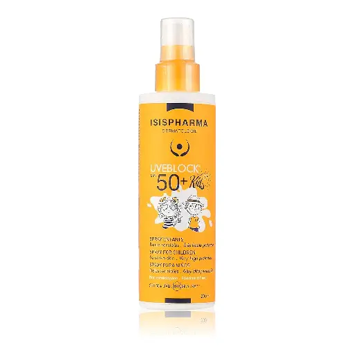 Isis Uveblock Spf50, Kids Spray Sunscreen 200 Ml