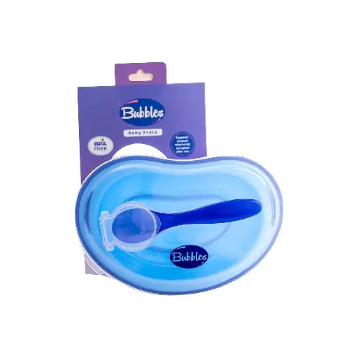 Bubbles Baby Plate Yello