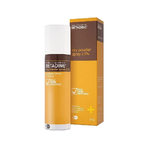 Betadine Dry Powder Spray 55 G