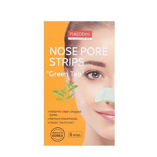 Purederm Nose Strips Aloe - 6 Strips