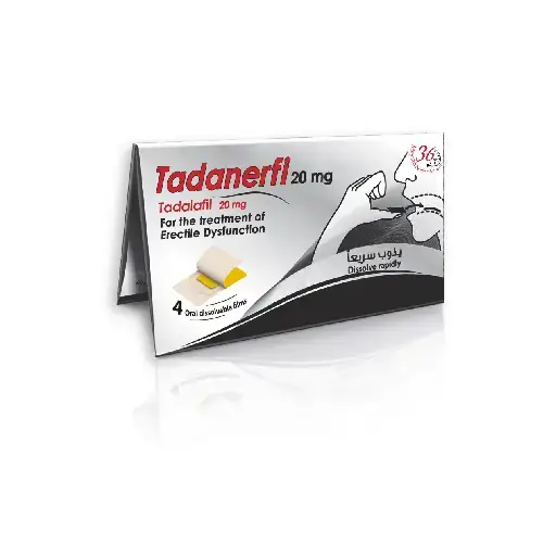 Tadanerfi 20 Mg 4 Orodispersible Films