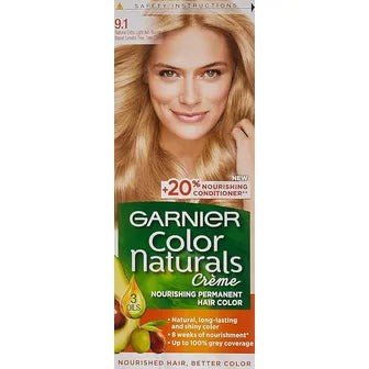 Garnier Color Naturals Hair Color 9.1 Extra Light Ash Blonde