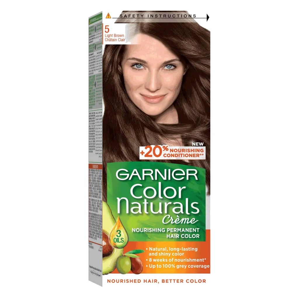 Garnier Color Naturals Hair Color 5 Light Brown