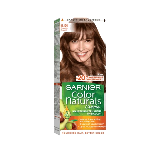 Garnier Color Naturals Hair Color 6.34 Chocolate Brown