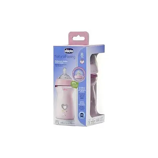 Chicco Feeding Bottle Silicone 330 Ml