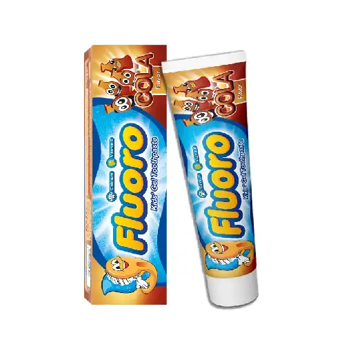 Fluoro Kids Gel Toothpaste Gum Flavor 50 g