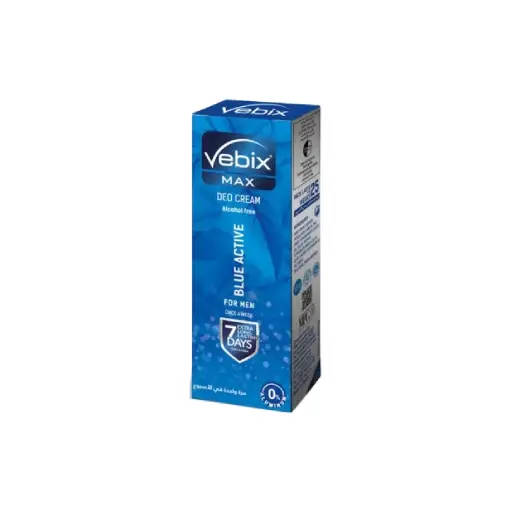 Vebix Max Deo Cream Blue For Men