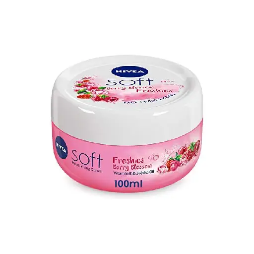 Nivea Soft Moisturizing & Refreshing Body Cream 100 Ml