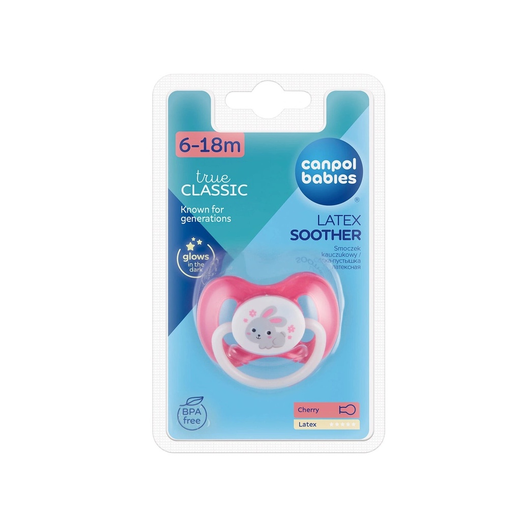 Canpol Silicon Soother 6-18