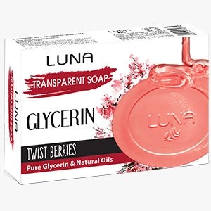 Luna Glycerin Soap Twist Berries – 100 G