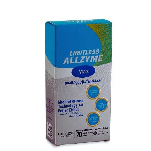 Limitless Allzyme – 20 Tablets