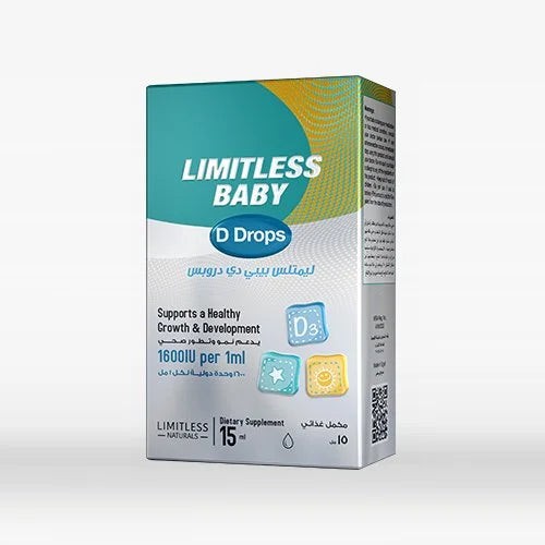 Limitless Baby Vitamin D Drops – 15 ML