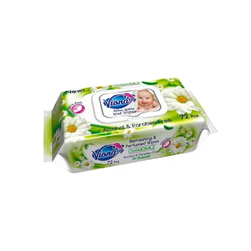 Wet Wipes - 72 Pcs