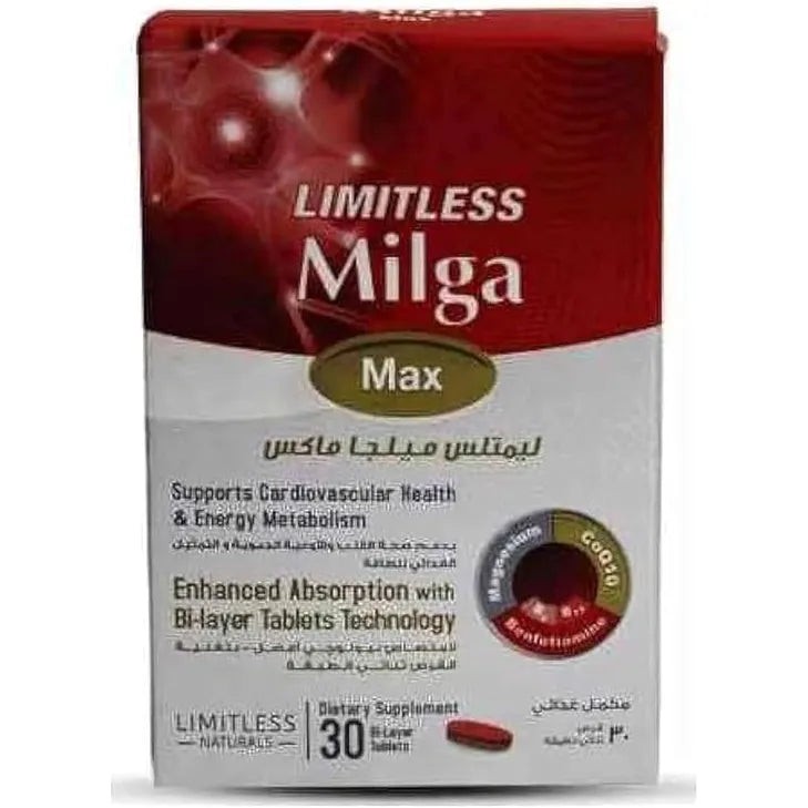 Limitless Milga Max – 30 Tablets