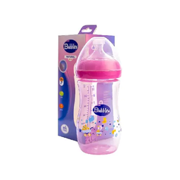[95955] Bubbles Baby Plate Pink
