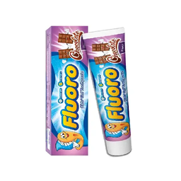 [92895] Fluoro Kids Gel Toothpaste Chocolate 50 g