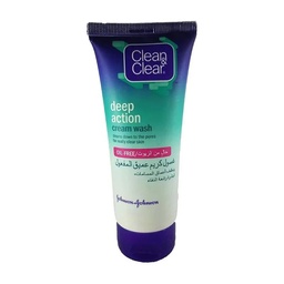 [25625] Clean Clear Deep Action Cream Wash 100Ml