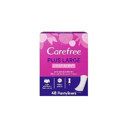 [93308] Carefree Fresh Scent 48 Pads Large