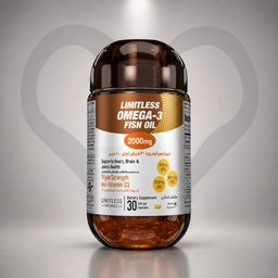 [84569] Limitless Omega 3 Fish Oil – 30 Capsules